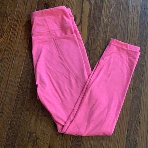 JoyLab Hot Pink 7/8 Leggings With Pockets
